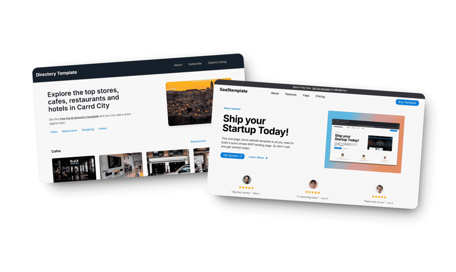Newsletter Carrd Template Newsletter Carrd Template